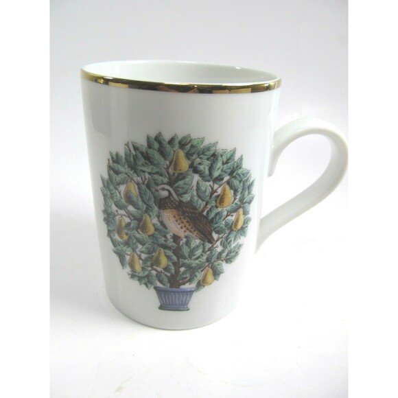 Avon Partridge In a Pear Tree 12 Days of Christmas Mugs Bundle of 4 - Picture 3 of 6